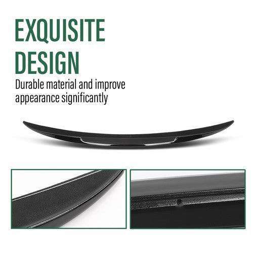 Solid Spare MP Style Rear Trunk Spoiler Wing Fit For 2017-2023 BMW G30 5-Series F90 M5