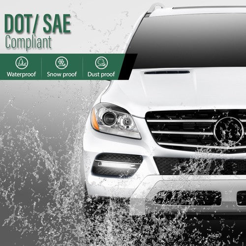 Solid Spare Fit For 13-15 Benz W166 ML/GL X204 GLK LED Daytime Running Light Fog Lamp Right