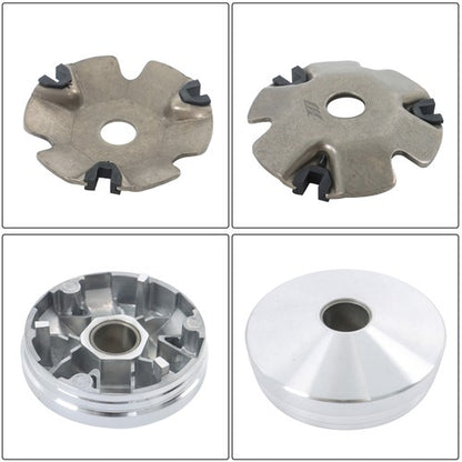 Solid Spare Variator Assembly Front Clutch QMB139 For Gy6 50cc 49cc Scooter Moped Dirt Bike