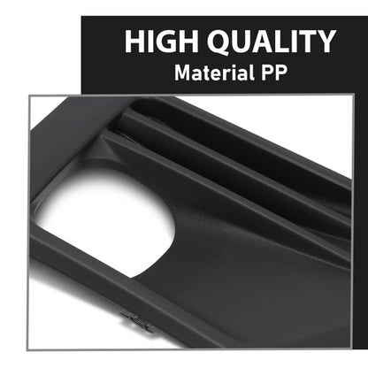 Solid Spare Front Bumper Fog Light Bezel Lamp Trim Left Side Fit For 2019-2024 Toyota RAV4