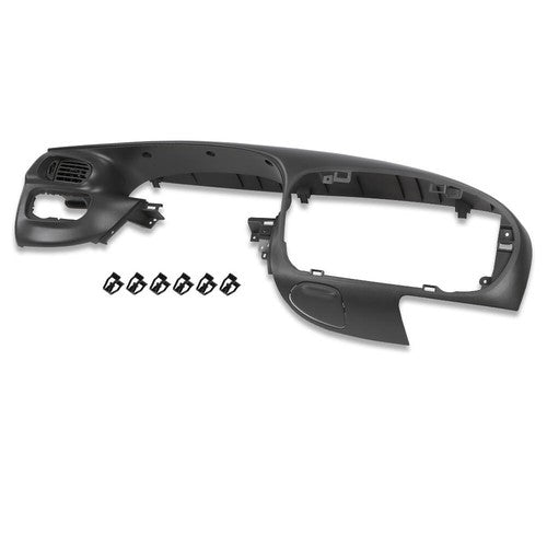 Solid Spare Dashboard Bezel Trim Surround Gray Fit For 97-03 Ford F-150 Expedition NEW