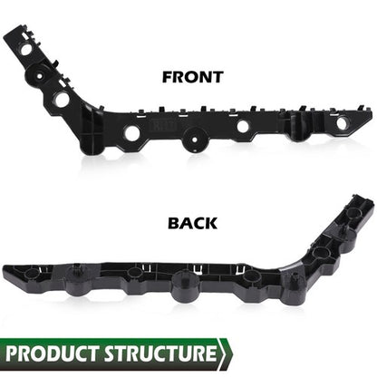 Solid Spare Fit For 16-18 Nissan Altima Rear Bumper Bracket Right Passenger Side Black
