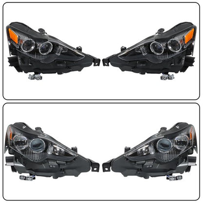 Solid Spare Headlights LH&RH For Lexus IS250 IS200T IS300 IS350 2014-2016 LED Type Projector