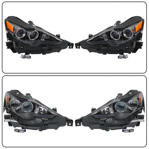 Solid Spare Headlights LH&RH For Lexus IS250 IS200T IS300 IS350 2014-2016 LED Type Projector