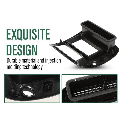 Solid Spare Center Dashboard Dash Radio Panel Fit For 1997-06 Ford Ranger 1997-01 Explorer