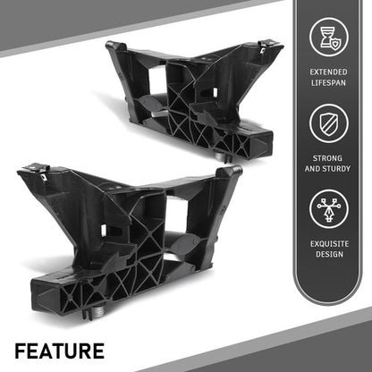 Solid Spare Fit For 12-18 Audi A7 A6 C7 Front Bumper Headlight Support Bracket Left+Right