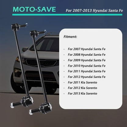 Solid Spare Fit For Kia Sorento 2011-2013 6Pcs Control Arms Ball Joint Tie Rods K621685