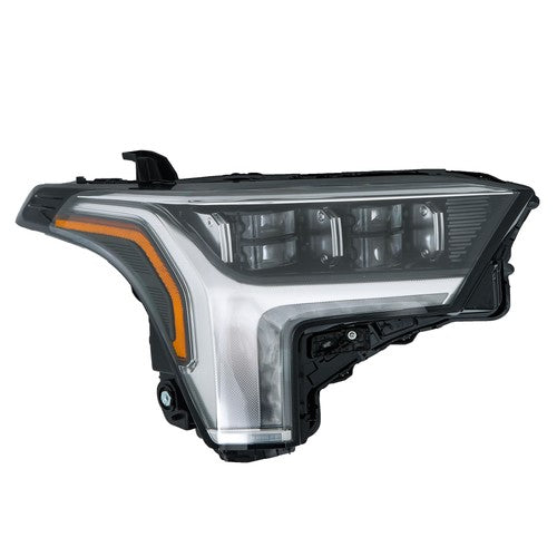 Solid Spare Headlight Replacement For Toyota Tundra 2022-2023 RH w/ Auto Leveling LED Clear