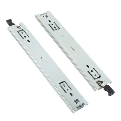 Solid Spare 1 Pair Heavy Duty 150lbs 12 "Side Mount lockable drawer slides