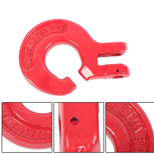 Solid Spare 3/8" G80 Logging Chain Choker Hook - 6900Lbs Working Load Limit Pack of 2