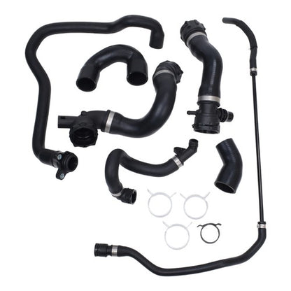 Radiator Coolant Water Hose Pipe Kit 7 Hoses For 2007-2011 BMW 128i 328i N51 E90