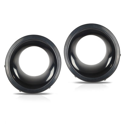 Solid Spare Front Bumper Fog Light Bezel Fit For 2010 2011 2012 2013 2014 Land Rover LR4