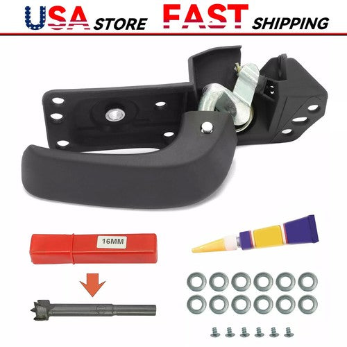 Solid Spare Door Handle Repair Kit Interior Inside LH For 07-13 Chevy Silverado GMC Sierra