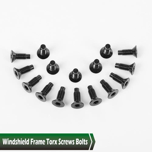 Solid Spare Windshield Frame Torx Screws Bolts Fit For 76-06 Jeep CJ/YJ/TJ Wrangler