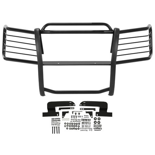 Solid Spare Front Bumper Grille/Brush/Headlight Guard For 2004-12 Chevy Colorado GMC Canyon