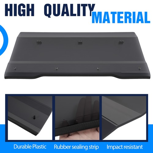 Solid Spare Smoked Windshield For Kawasaki Mule Pro FXT/DXT Tinted Rear Windshield