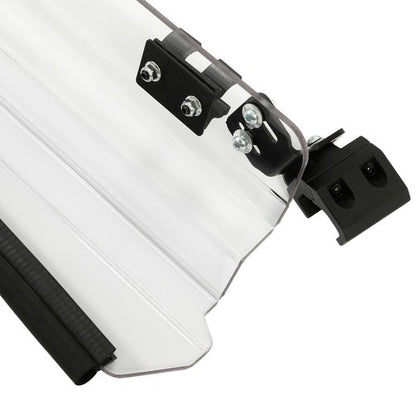 Solid Spare For CFMOTO UForce 1000 2019-2026 Front Vented Full Clear Flip Windshield