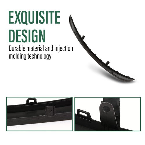 Solid Spare Fit For 2017-2023 Tesla Model 3 1103035-00-D Rear Bumper Lower Spoiler Valance
