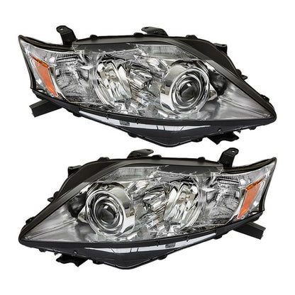 Solid Spare Front Headlights Headlamps For 10-12 Lexus RX350 Left+Right Side w/AFS HID/Xenon