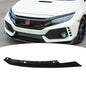 For 2016-2021 Honda Civic Passenger Side Black Headlight Eyelid Molding Trim