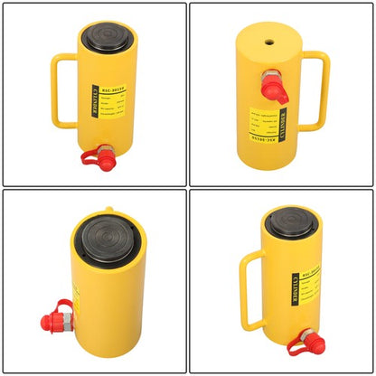Solid Spare 6" Stroke Single Acting Lifting Cylinder 30Ton Portable Hydraulic Cylinder Jack