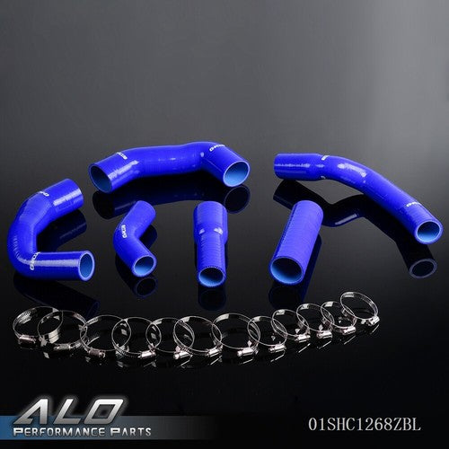 Solid Spare New Fit For FORD MONDEO TDCI 2.0 2.2 MK3 Silicone Radiator Hose Blue 18Pcs
