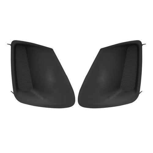 Pair Front Bumper Fog Light Hole Insert Cover For 2011 2012 2013 Toyota Corolla
