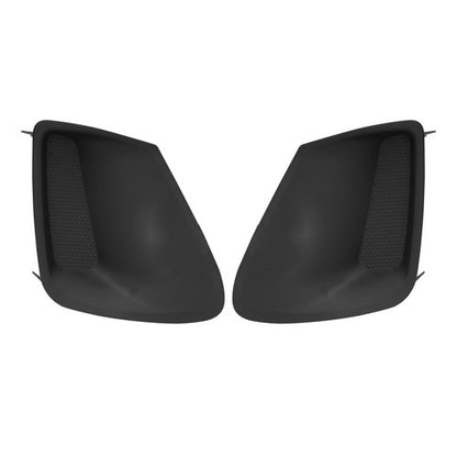 Pair Front Bumper Fog Light Hole Insert Cover For 2011 2012 2013 Toyota Corolla