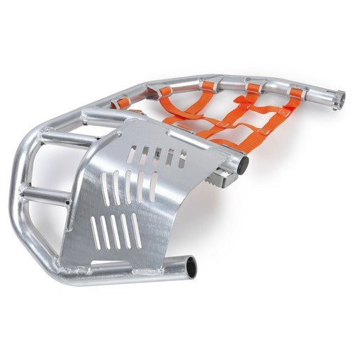 Solid Spare Silver Nerf Bars Peg Heel Guard For Honda TRX 450R 450ER Sportrax 450 All Years