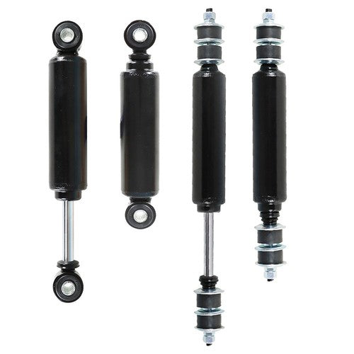 Solid Spare Fit For Club Car DS Precedent Gas/ Electric Front & Rear Shock Absorber Set New