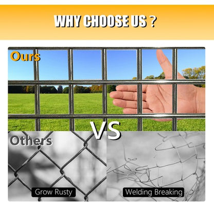 Solid Spare Welded Wire Fence Vinyl Coated Chicken Rabbit Mesh 1"x1" 16 Gauge 24"x50'