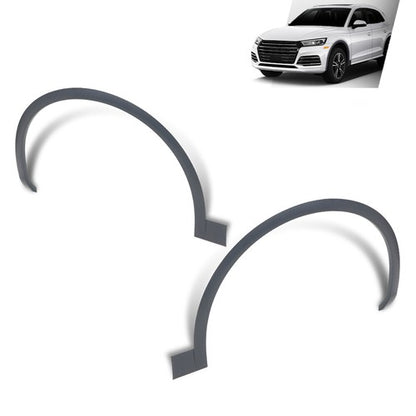Solid Spare Front Left+Right Fender Flare Wheel Well Arch Molding Fit For 18-20 Audi Q5 Base