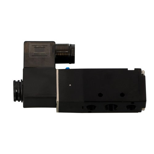 Solid Spare Solid Pneumatic Solenoid Valve 5 way 2 Position 1/4 in DC 24V Junction Box