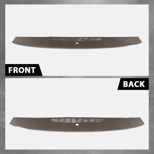 Solid Spare TPE Upper Dash Front Section Panel Brown Fit For 07-13 Chevrolet GMC Cadillac