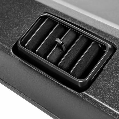 Solid Spare A/C Control Bezel Black For John Deere 4030 4040 ++ Tractors #AH118028