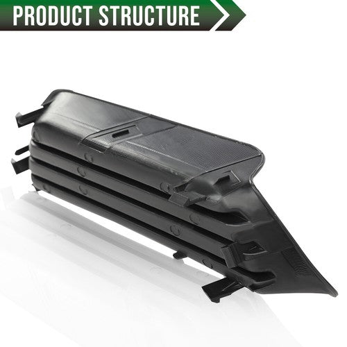 Solid Spare Front Bumper Insert Fog Light Cover Left+Right Fit For 2007-2009 Toyota Camry