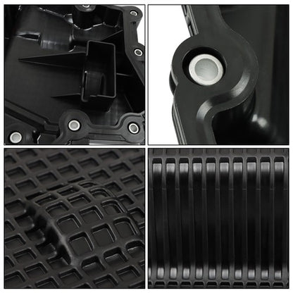 Solid Spare FL3Z6675A FL3Z6675B Engine Oil Pan For Ford F-150 F150 2015-2018 2.7L 264-336