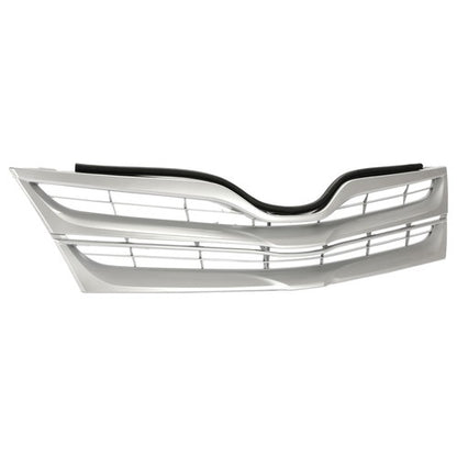 Solid Spare Fits Toyota Venza 2013-2016 Front Upper Grille Grill Silver Factory Replacement