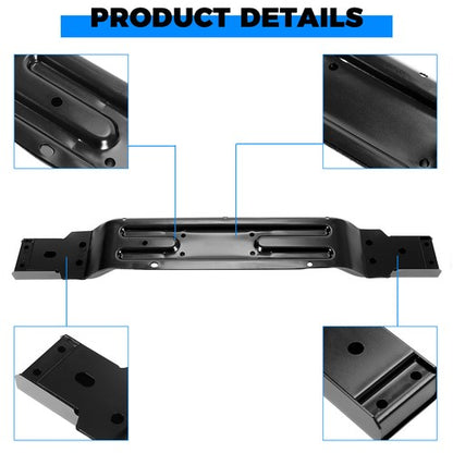 Solid Spare For Jeep Grand Cherokee WJ 99-04 Transmission Crossmember Skid Plate Guard Black