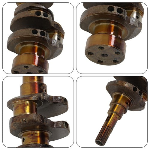 Solid Spare Crankshaft Fits For Kubota D722 Engine 16861-23010 16861-23012 16863-23030