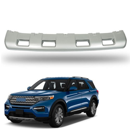 Solid Spare Front Bumper Plastic Silver Lower Valance Panel Fit For 20-22 Ford Explorer NEW