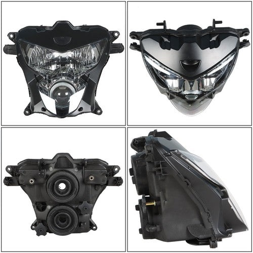 Solid Spare For Suzuki GSXR600 GSXR750 2004-2005 Front Headlight Headlamp Housing Assembly