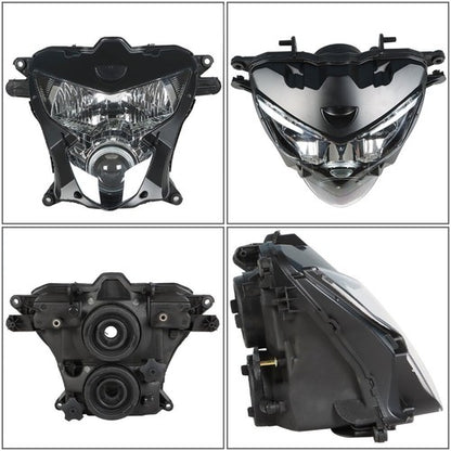 Solid Spare For Suzuki GSXR600 GSXR750 2004-2005 Front Headlight Headlamp Housing Assembly