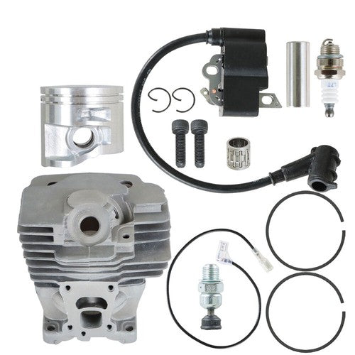 Solid Spare 47mm Bore Cylinder Piston Ignition Coil Kit For MS362 MS362C 11400201200