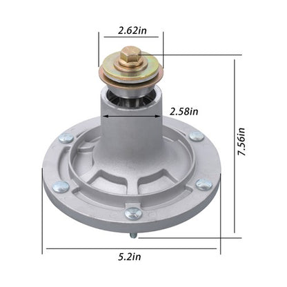 Solid Spare 2*Spindle Assembly 52" 61"Decks 9852 9861 623781 623700 285-959
