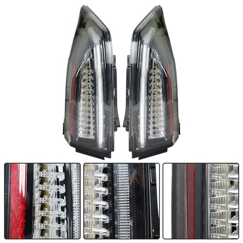 Solid Spare Left+Right Halogen Headlights Projector&Tail Lights For 2013-2018 Cadillac ATS