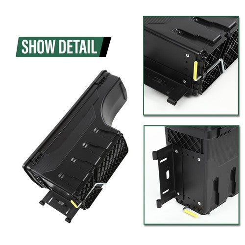 Solid Spare Fit For 2019-2021 Dodge Ram 1500 Left Driver Side Truck Bed Storage Tool Box