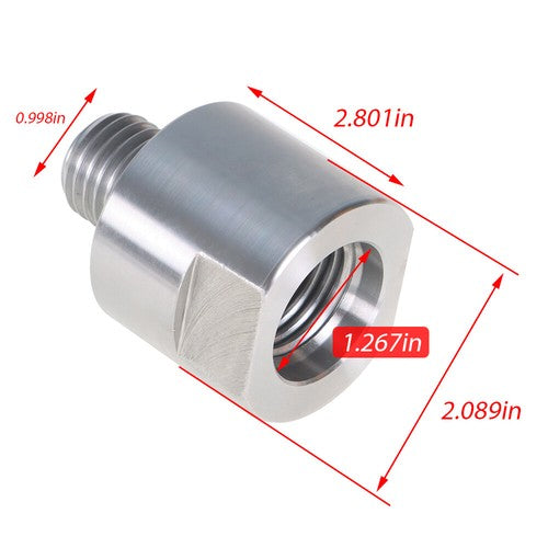 Solid Spare Woodworking Lathe Headstock Spindle Adapter 1-1/4" x 8tpi To 1" x 8tpi