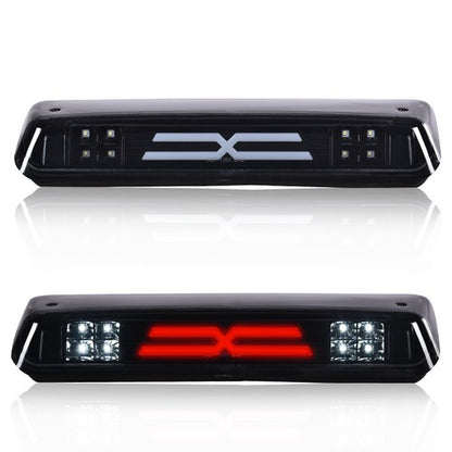 Solid Spare Fit For 04-08 Ford F150 F-150 3D LED Third Brake Tail Light Cargo Lamp Smoke