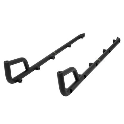 Solid Spare Powder Coated Heavy Duty Steel Nerf Bars For Kawasaki Mule Pro-FXT 2015+ Black